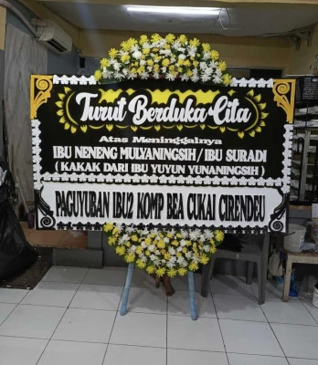Papan Bunga di Jakarta Barat